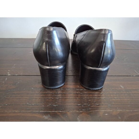 Bandolino Nest Black Leather Loafer/Pre-owned, Sz. 7N EUC - Picture 6 of 10